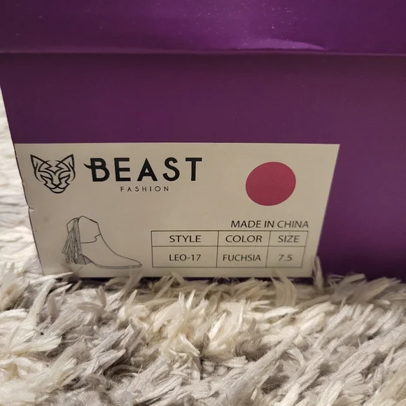 Beast Fringe Booties - Picture 3 of 5